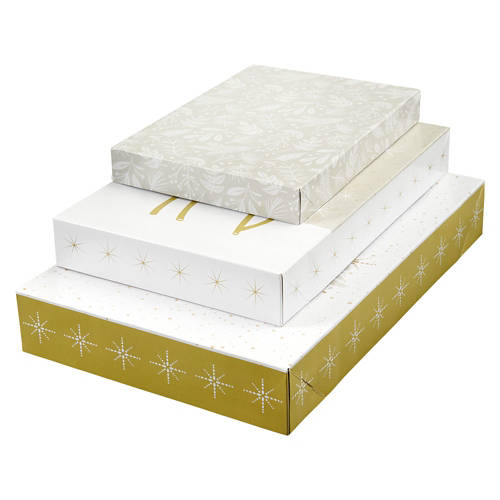 Merry Moments 10 Pack Holiday Gift Boxes - Nordic